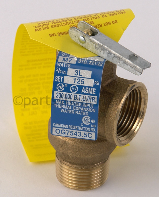 PRV 125 PSI