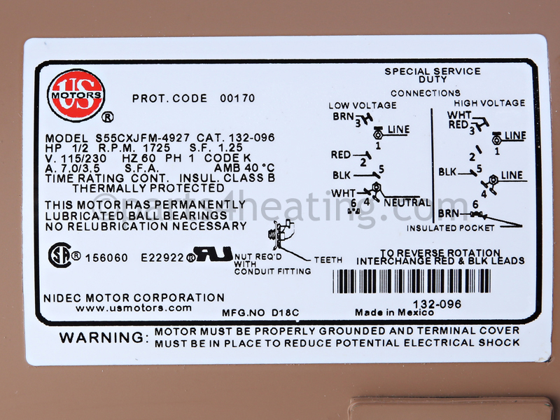 Inline Pumps (H WH) Bronze (Soft Water 1532B, Medium Water 992B)