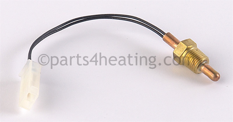 Sensor, boiler return (F6) above pump.