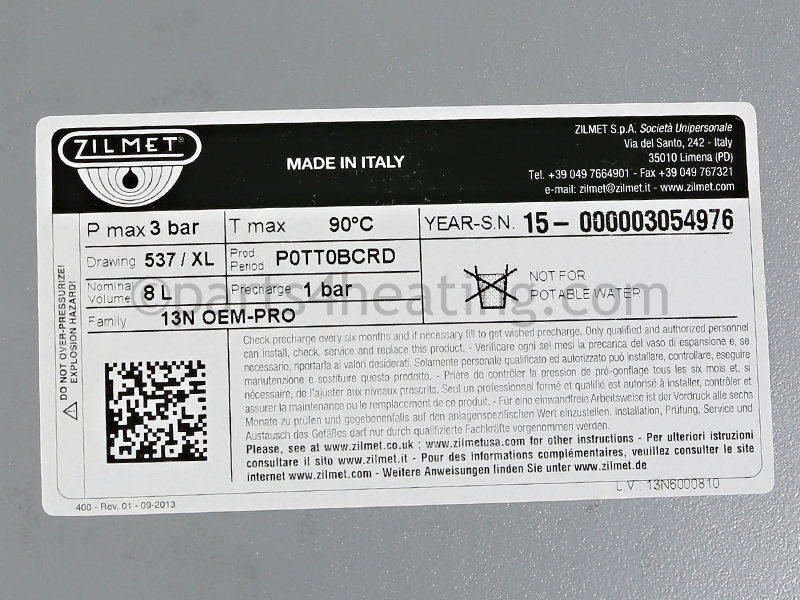 EXP Tank LT 8 561X203X80 RETT.