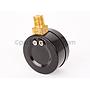 Pressure Gauge Bottom Stem Mount 60 PSI